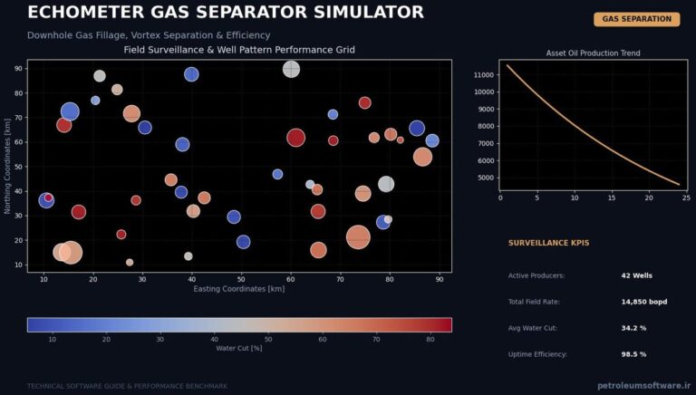 Echometer Gas Separator Simulator Downhole Gas Fillage