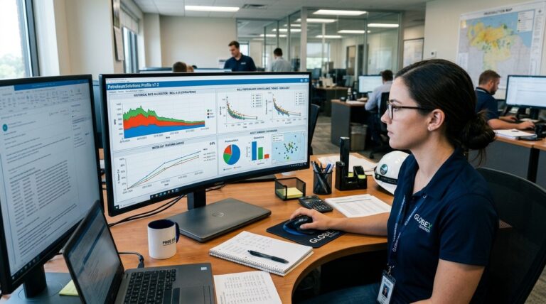 PetroleumSolutions Profile Historical Rate Allocation Dashboard