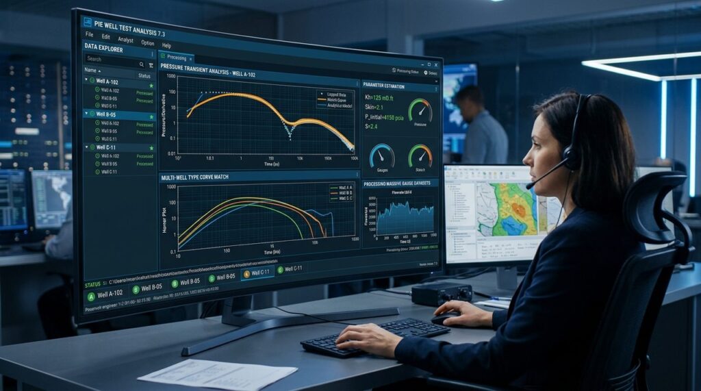 PIE Well Test Analysis High Density Gauge Data Management