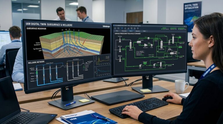 Schlumberger IAM Integrated Asset Modeling Digital Twin