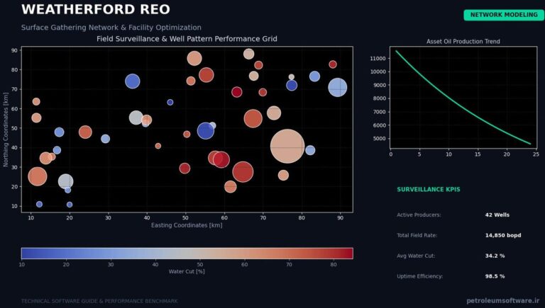 Weatherford ReO Surface Gathering Pipeline Network Optimization